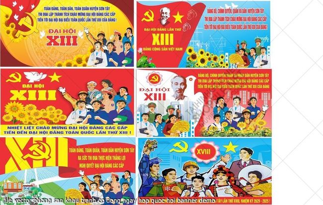 file vector phong san khau tranh co dong ngay hop quoc hoi banner